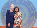 Cecile Richards, president, Planned Parenthood Federation of America, and Dr. Valerie Montgomery Rice, president, Morehouse School of Medicine.